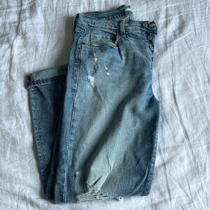 Old navy sky-hi straight extra high rise jeans
